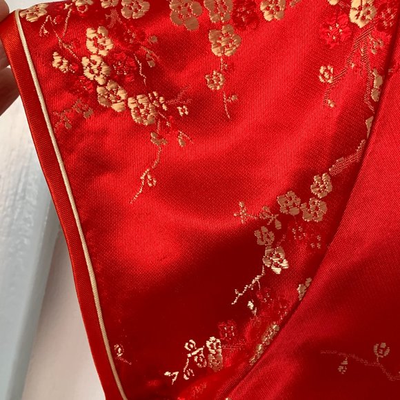 Chinese Jacquard Long dress - Picture 4 of 6